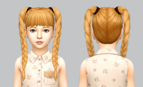 SIMS 4 косички