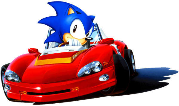 Автомобиль Sonic the Hedgehog