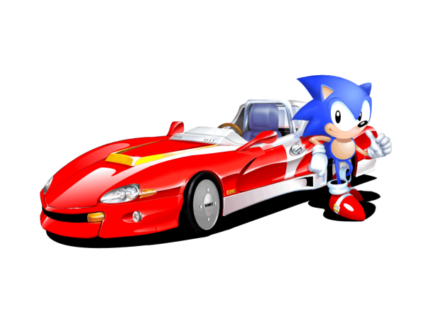Автомобиль Sonic the Hedgehog