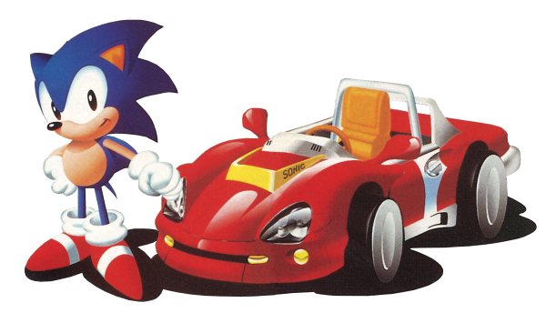 Автомобиль Sonic the Hedgehog