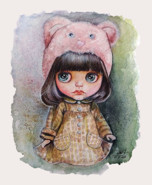 Кукла рисунок