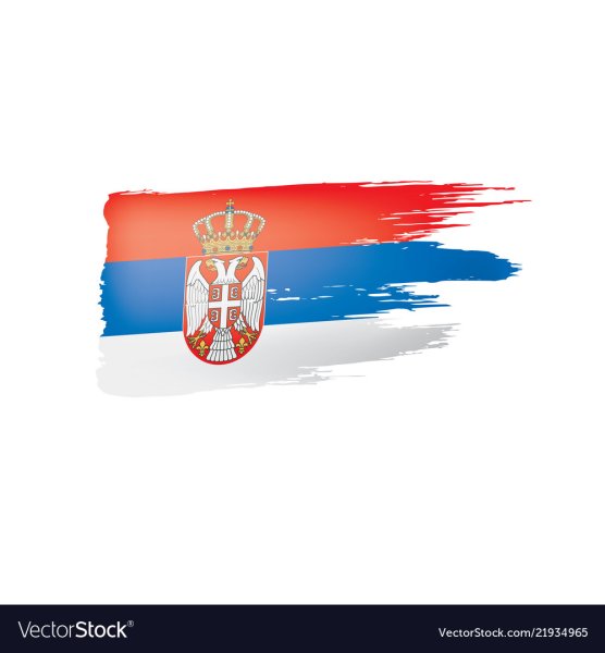 Флаг Сербии вектор