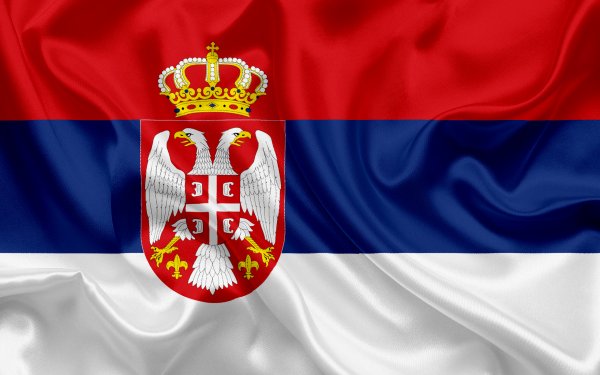Флаг Сербия