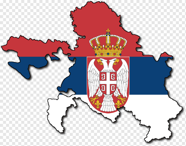 Республика Сербия флаг