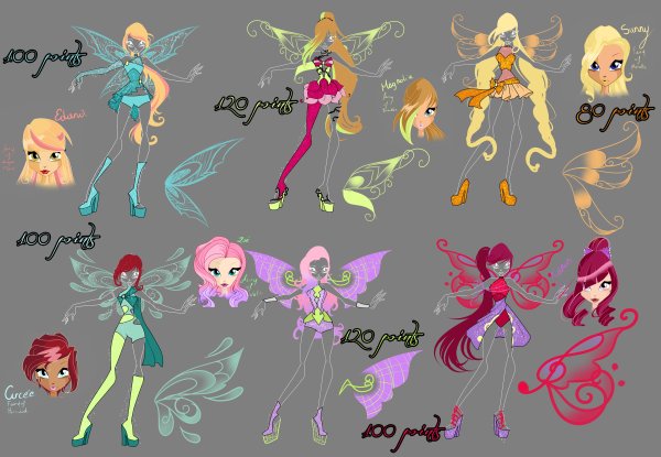 Винкс adoptables