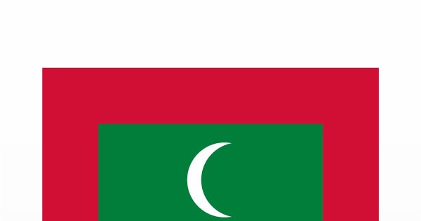 Мальдивская Республика флаг