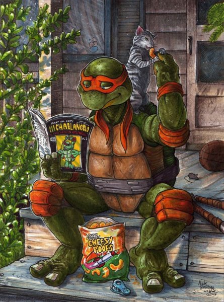 TMNT Микеланджело