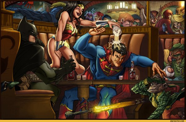 Marvel DC Harem / гарем Marvel DC