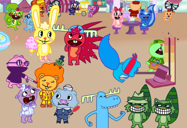Happy Tree friends персы