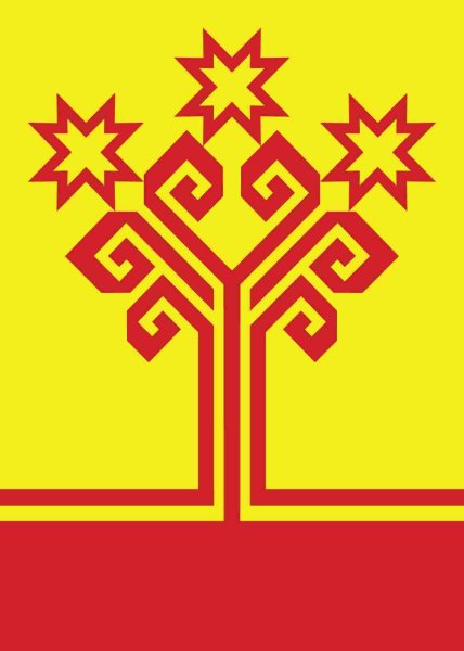 Чувашский узор "Древо рода, жизни, мудрости"