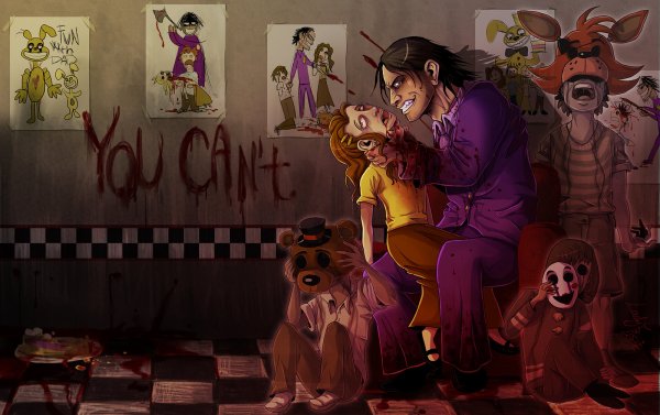 Вильям Афтон ФНАФ Lady fiszi