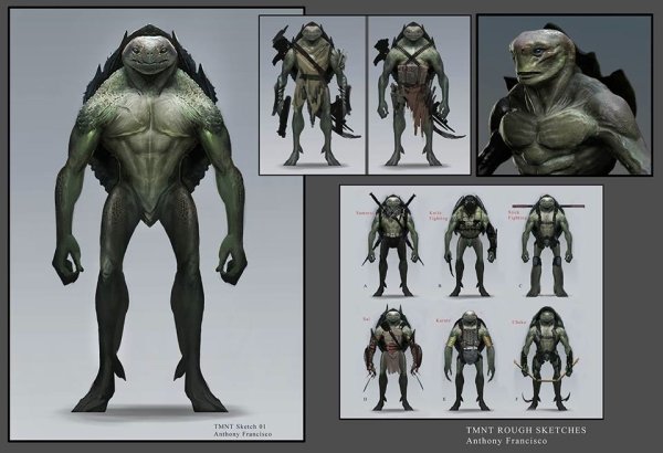 TMNT 2007 Concept Art