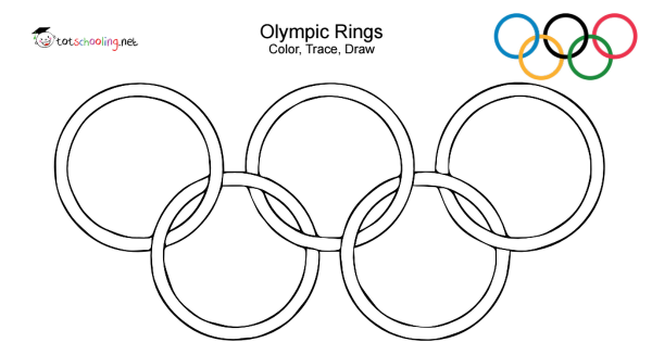Трафареты флаг олимпиады (43 фото)