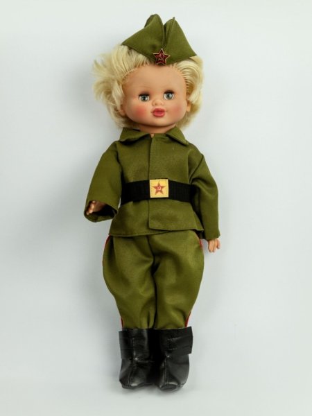 Кукла «военный КМФ»