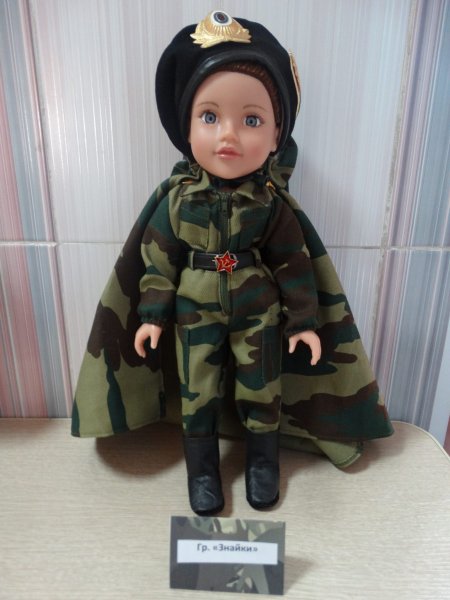 Проект «Народная тряпичная кукла в военной форме»