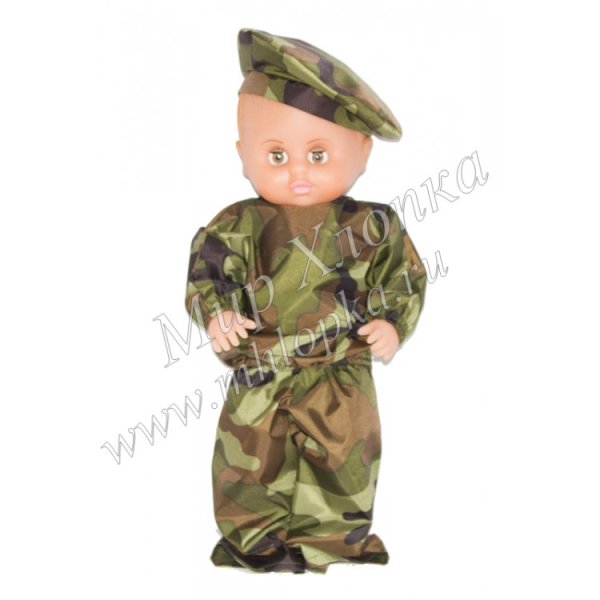 Кукла в военной форме