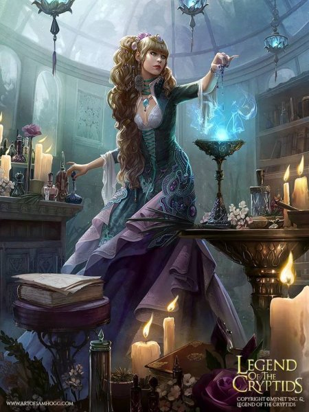 Legend of the cryptids ведьма