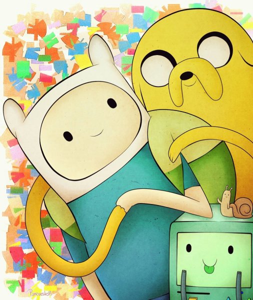 Adventure time фин и Джейк