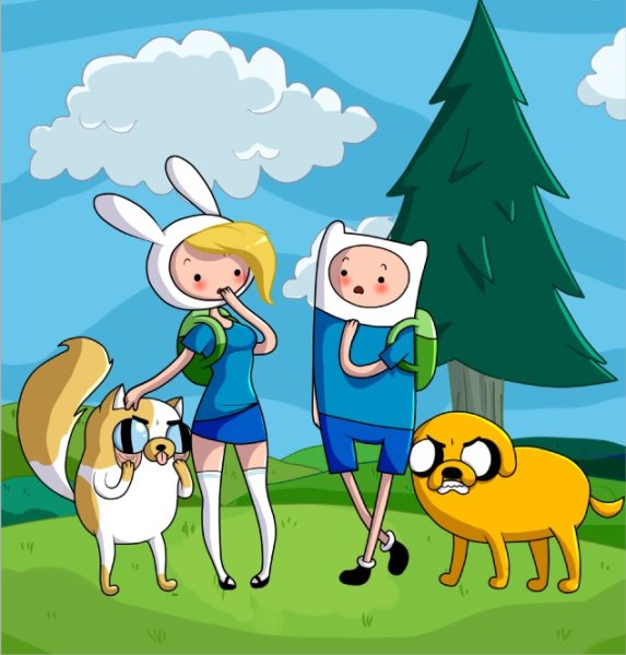 Adventure time Фиона