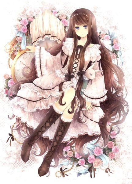 Hagiwara Rin платье