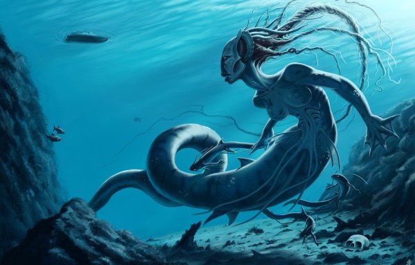 Морские фантастические существа