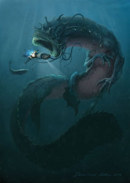 Харибда Морское чудовище