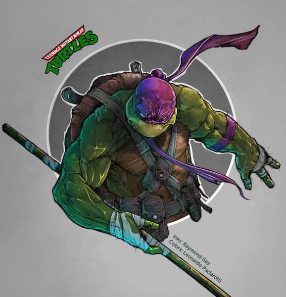 TMNT арт Донателло