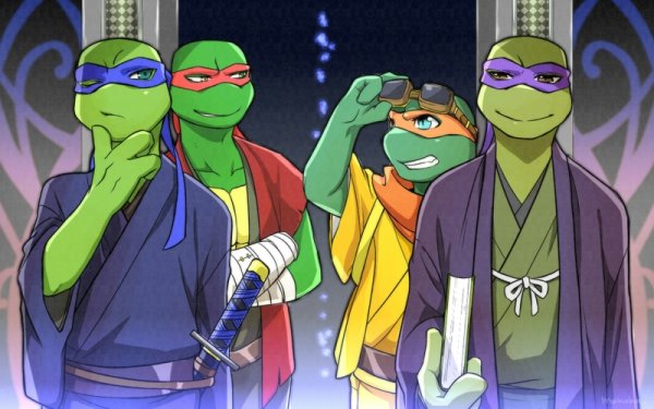 TMNT 2012 аниме