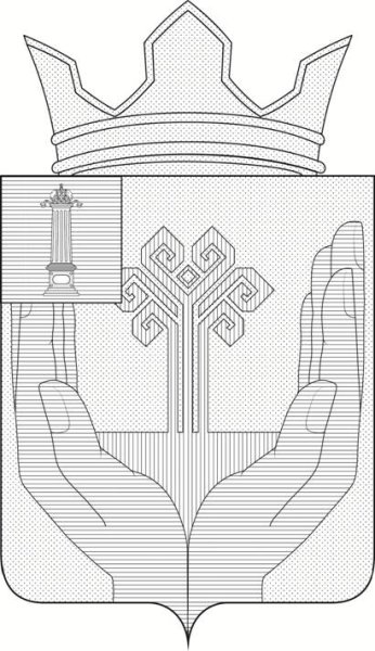 Герб и флаг Чувашии раскраска