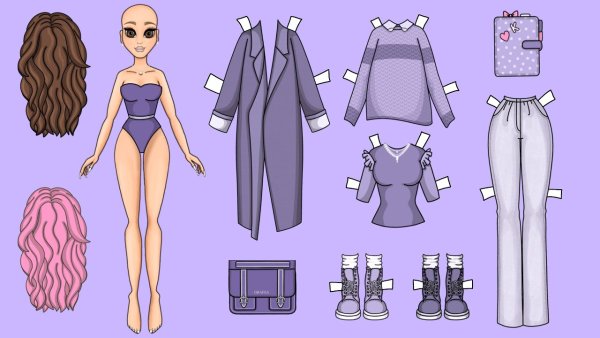 KATEMADE Art бумажные куклы