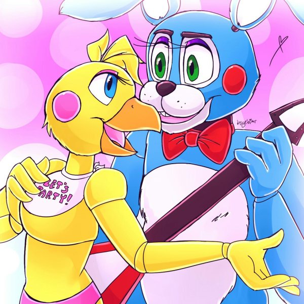 Toy chica и той Бонни