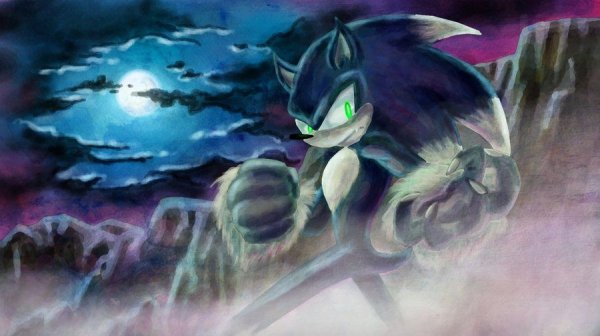 Sonic Werehog Art