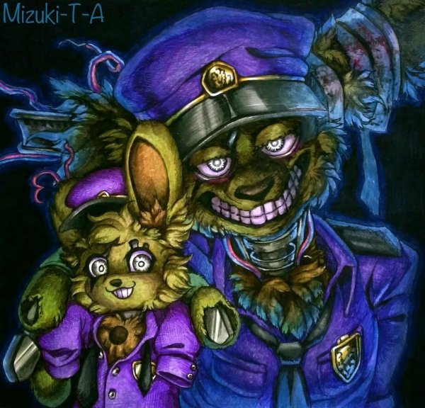 Mizuki t a FNAF СПРИНГТРАП милый