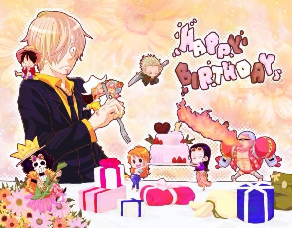 Санджи Happy Birthday