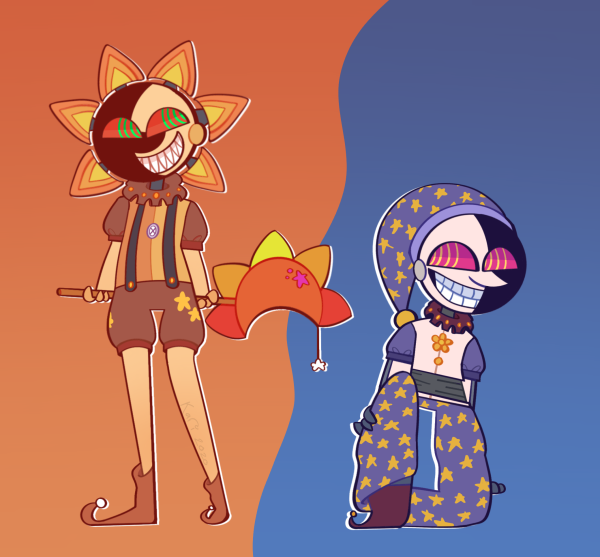 Sun and Moon FNAF 9
