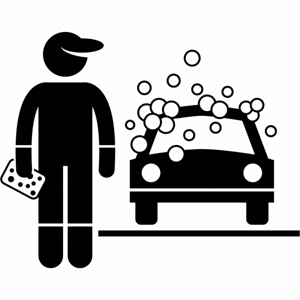 Значок автомойки