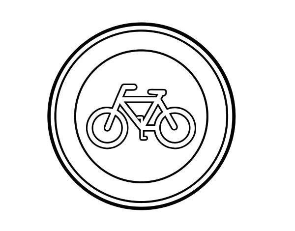 Трафареты знак велосипедное движение запрещено (42 фото)