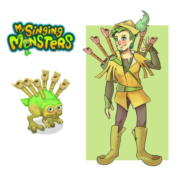 My singing Monsters humanization
