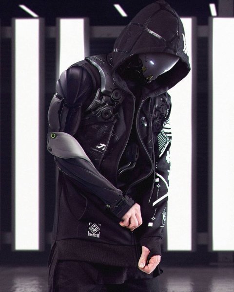 Одежда Cyberpunk мужская Art