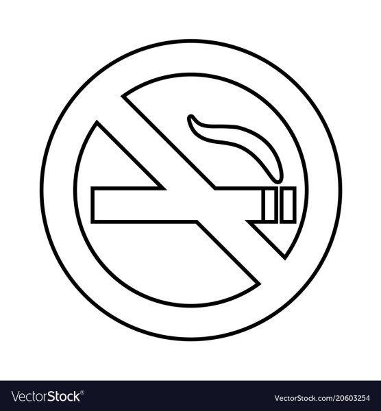 Трафареты знак не курить (47 фото)
