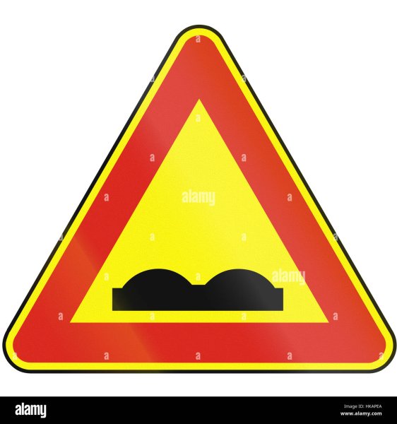 Знак знак неровная дорога