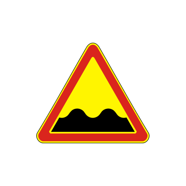 Знак 1.16.1 искусственная неровность