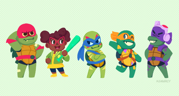 Rottmnt Микеланджело