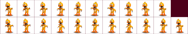 FNAF World Withered chica