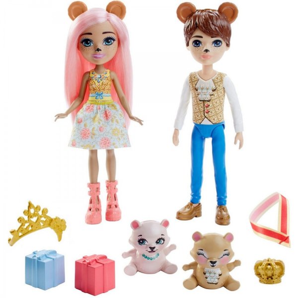 Игровой набор Enchantimals Брейли Миша и Бэннон Миша с питомцами