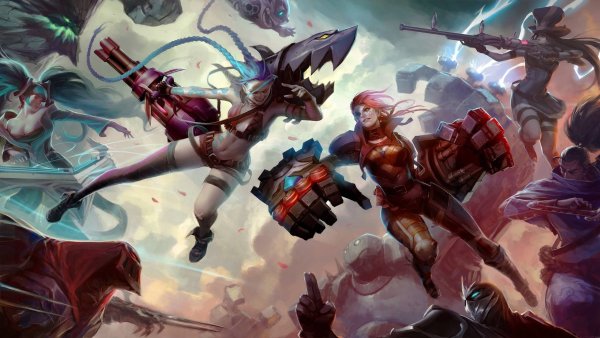 Arcane League of Legends Кейтлин