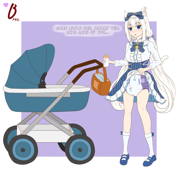 Diaper abdl коляска