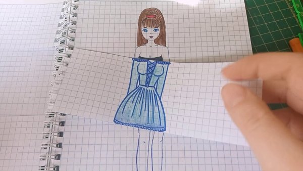 Как красиво нарисовать куклу