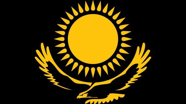 Черный флаг Казахстана