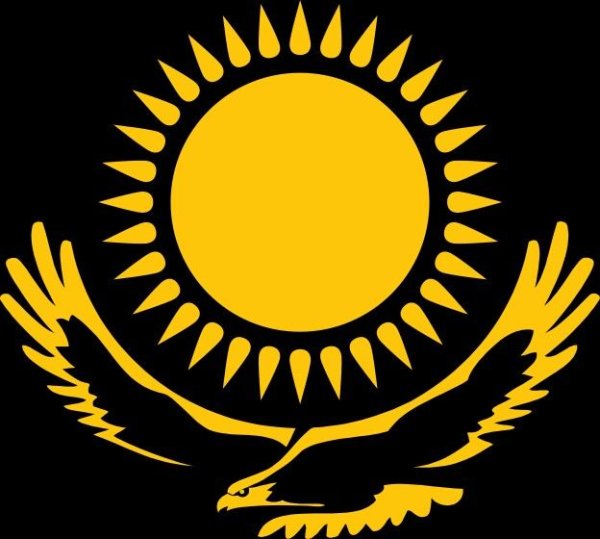 Беркут на флаге Казахстана
